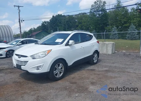 2013 Hyundai Tucson Gls z USA, uszkodzony, nr VIN KM8JUCAC7DU693565